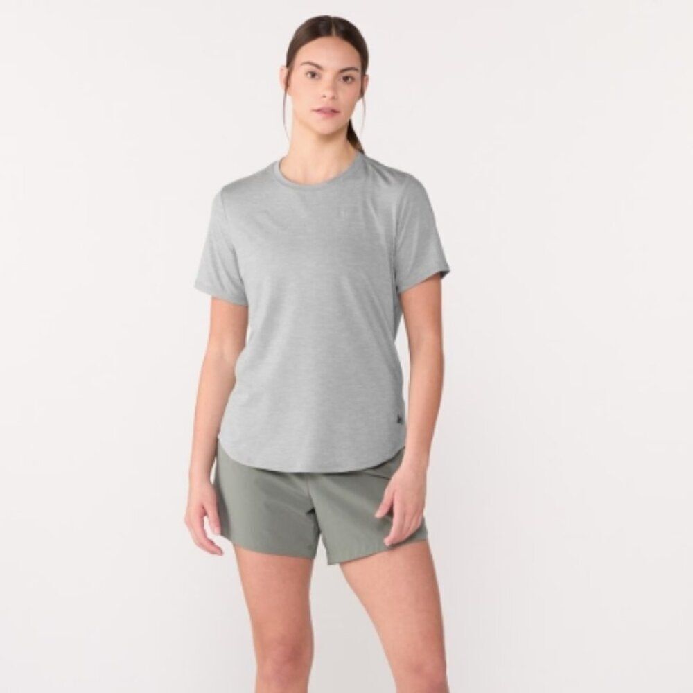 NWT REI Co-op Women's Active Pursuits T-Shirt in Alloy Gray Heather in Size M
